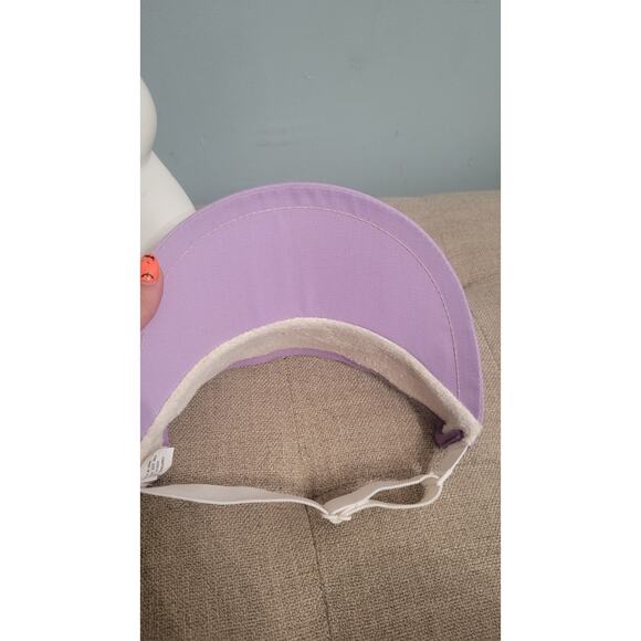 Vintage Chapeaux Inc. Lavender Visor Made in USA One Size 80s 90s Style NWOT... - Picture 5 of 6